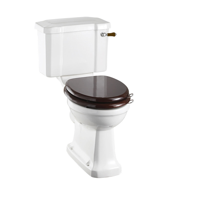 Rimless close coupled WC with 440 lever cistern